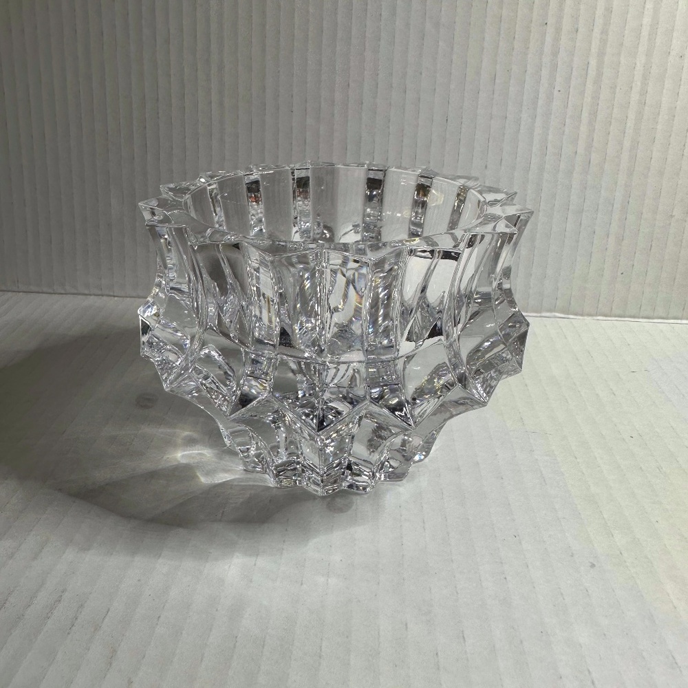 Mikasa Crown Jewel Heavy Slovenia Candle Holder Great Condition
